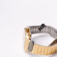 1999 Pulsar Quartz Ana-Digi Straight Grain Golden Dial Men's Wrist-Watch W/Box