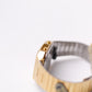 1999 Pulsar Quartz Ana-Digi Straight Grain Golden Dial Men's Wrist-Watch W/Box