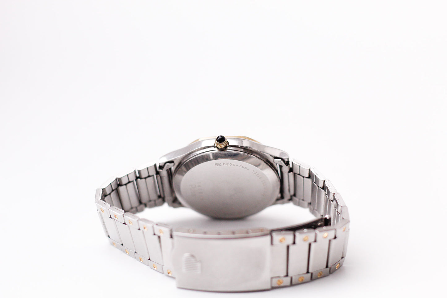 1981 Pulsar Quartz 'Baby Santos' Two Tone Case Men's Wrist-Watch