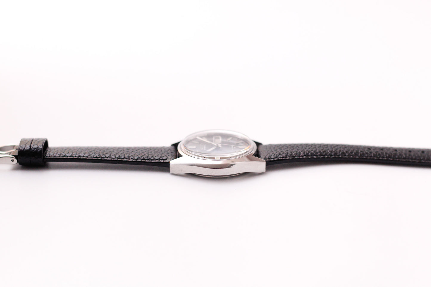 [Serviced] 1978 Seiko Automatic Gray Sunburst Dial Men's Wrist-Watch