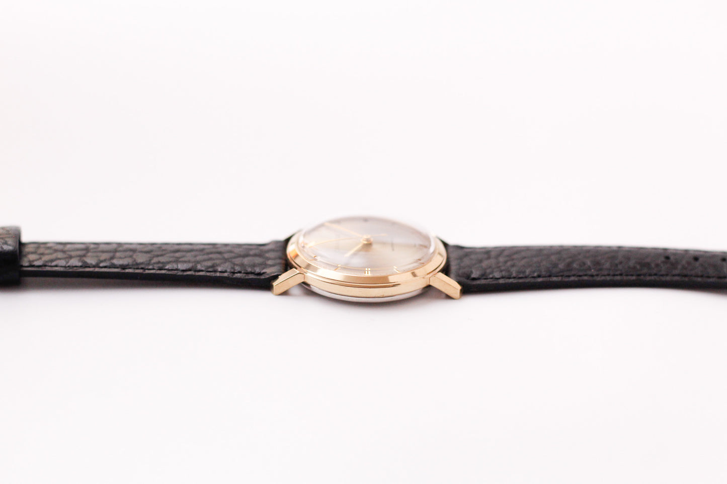 [Serviced] 1963 Caravelle Mechanical Caramel Sunburst Dial Men's Wrist-Watch