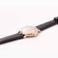 [Serviced] 1963 Caravelle Mechanical Caramel Sunburst Dial Men's Wrist-Watch