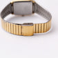 1985 Seiko Quartz Golden Tank Style Men's Wrist Watch