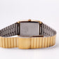 1985 Seiko Quartz Golden Tank Style Men's Wrist Watch