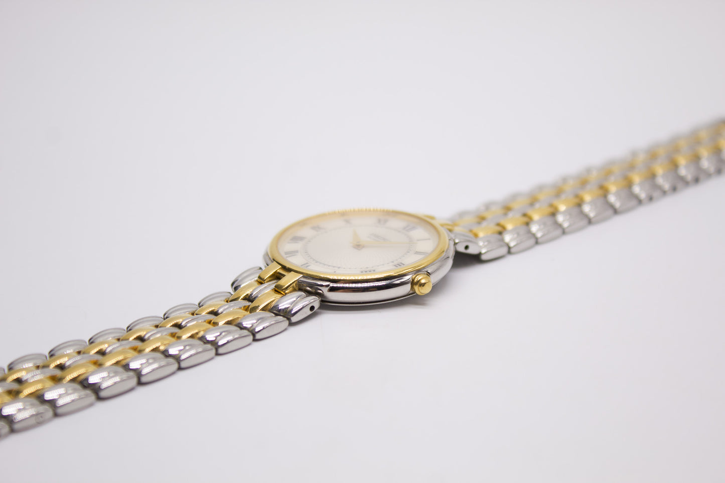 1994 Seiko Quartz Mother of Pearl Dial Men's Wrist-Watch W/Box