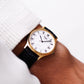 1979 Pulsar Quartz Brilliant White Roman Dial Men's Wrist-Watch