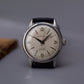 [Serviced] 1960s French Croton Reliance Aged Silver Sunburst Dial Mechanical Men's Wrist-Watch