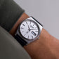 [Serviced] 1978 Seiko Type II Straight Grain Silver Dial Men's Wrist-Watch