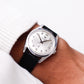 [Serviced] 1960s Wittnauer Automatic Silver Sunburst Dial Men's Wrist-Watch