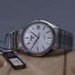 1995 Pulsar Quartz Silver Sunburst Dial Men's Wrist-Watch W/Tag