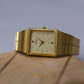 1989 Citizen Quartz Light Golden Dial Tank Men's Wrist-Watch