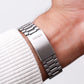 1980 Seiko Silverwave Straight Grain Silver Dial Men's Wrist-Watch
