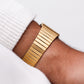 1985 Seiko Quartz Golden Tank Style Men's Wrist Watch