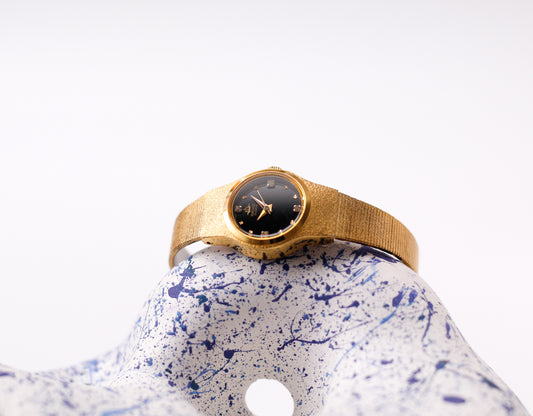 1989 Seiko Quartz Inky Black Dial Ladies' Wrist-Watch