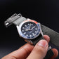 1981 Pulsar Quartz Marine Blue Dial Pepsi Diver Men's Wrist-Watch