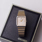 1996 Seiko Quartz Galaxy Tank Gray Dial Men's Wrist-Watch W/box