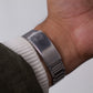 1981 Seiko SQ Straight Grain Silver Dial Men's Wrist-Watch