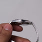 1981 Seiko SQ Straight Grain Silver Dial Men's Wrist-Watch