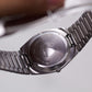 1981 Seiko SQ Straight Grain Silver Dial Men's Wrist-Watch