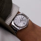 1995 Pulsar Quartz Silver Sunburst Dial Men's Wrist-Watch W/Tag