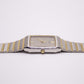 1996 Seiko Quartz Galaxy Tank Gray Dial Men's Wrist-Watch W/box
