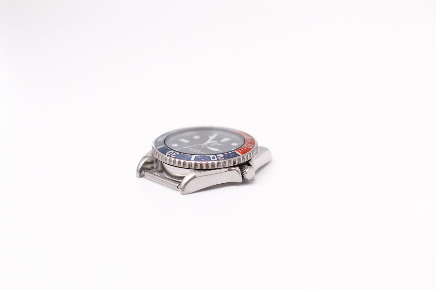 1981 Pulsar Quartz Marine Blue Dial Pepsi Diver Men's Wrist-Watch