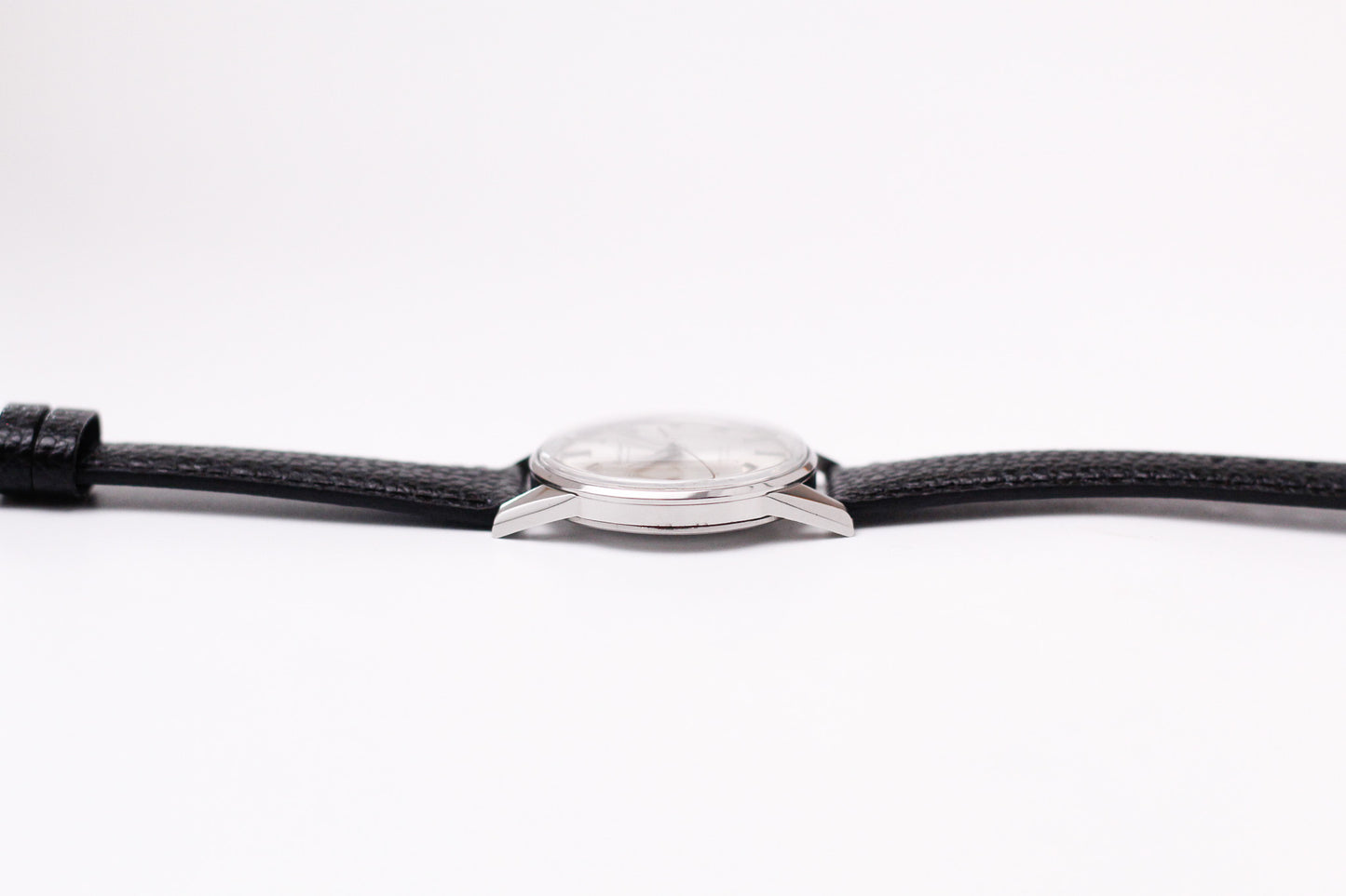 [Serviced] 1964 Citizen Homer Mechanical Silver Sunburst Dial Men's Wrist-Watch