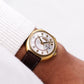 [Serviced] 1970s Benrus Mechanical Silver Sunburst Dial Men's Wrist-Watch