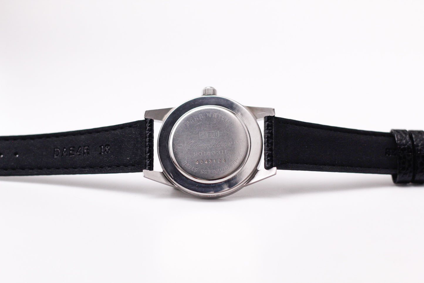 [Serviced] 1964 Citizen Homer Mechanical Silver Sunburst Dial Men's Wrist-Watch