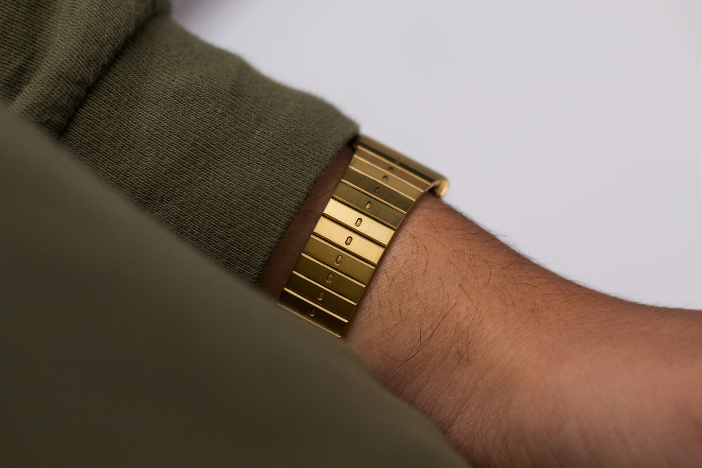 1989 Citizen Quartz Light Golden Dial Tank Men's Wrist-Watch
