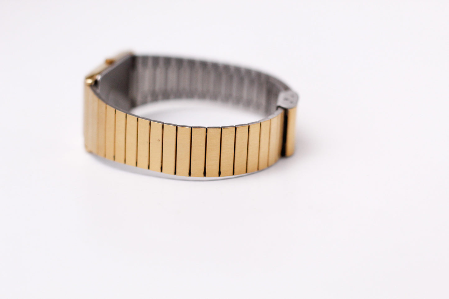 1984 Seiko Quartz 'Tank' Gold Toned Men's Wrist Watch