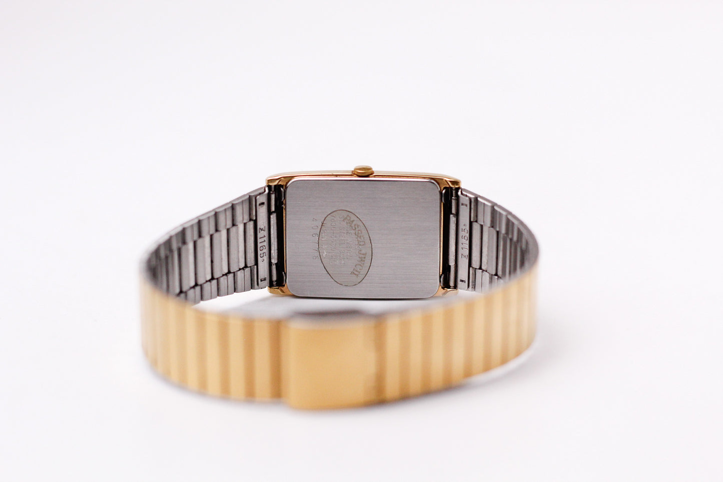 1984 Seiko Quartz 'Tank' Gold Toned Men's Wrist Watch