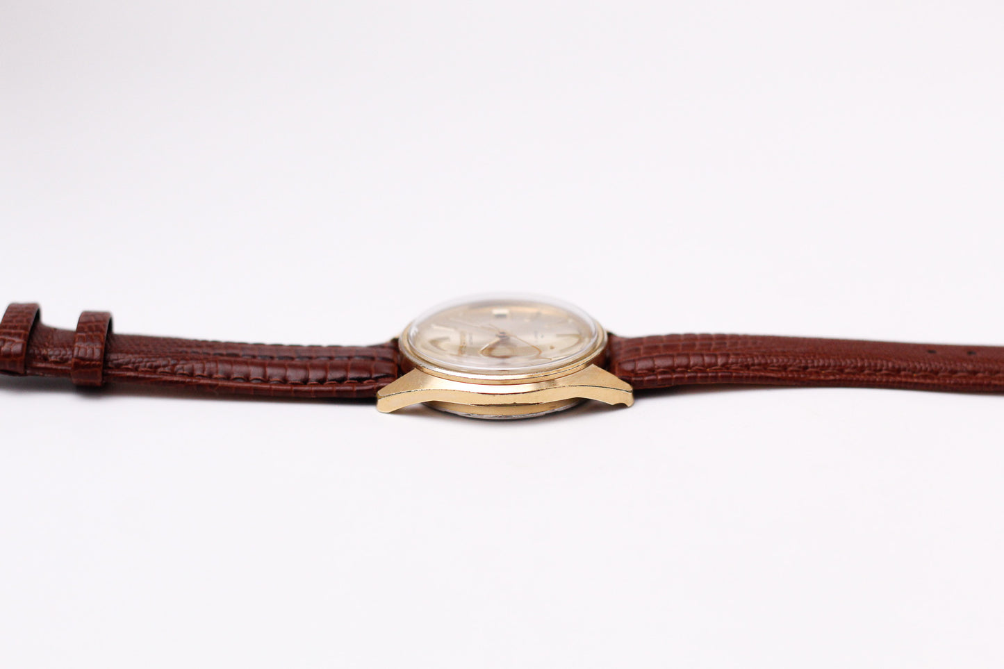 [Serviced] 1976 Seiko Automatic Champagne Sunburst Dial Men's Wrist-Watch