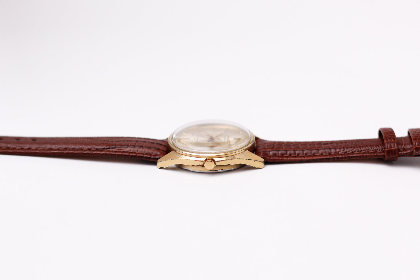 [Serviced] 1976 Seiko Automatic Champagne Sunburst Dial Men's Wrist-Watch