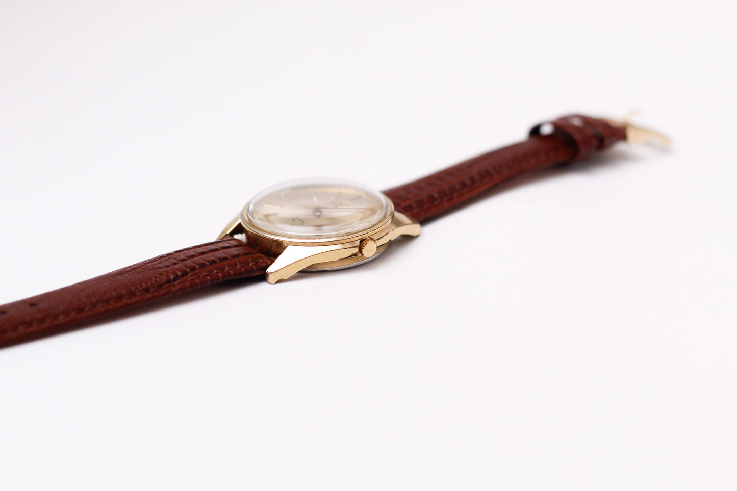 [Serviced] 1976 Seiko Automatic Champagne Sunburst Dial Men's Wrist-Watch