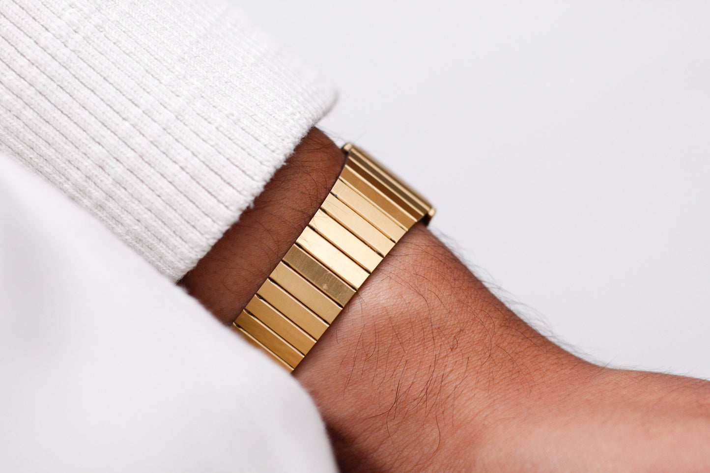 1984 Seiko Quartz 'Tank' Gold Toned Men's Wrist Watch