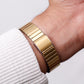 1984 Seiko Quartz 'Tank' Gold Toned Men's Wrist Watch