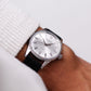 [Serviced] 1964 Citizen Homer Mechanical Silver Sunburst Dial Men's Wrist-Watch