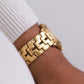 1997 Seiko Quartz Pale Golden Dial Men's Wrist-Watch W/Box