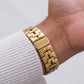 1997 Seiko Quartz Pale Golden Dial Men's Wrist-Watch W/Box