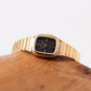 [Near Mint] 1990s Citizen Q&Q Inky Black Dial Ladies' Wrist-Watch