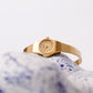 1982 Seiko Quartz Straight Grain Golden Dial Ladies' Wrist-Watch