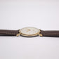 [Serviced] 1960s Bulova Mechanical 'Baby Calatrava' Cream White Dial Men's Wrist-Watch