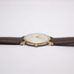 [Serviced] 1960s Bulova Mechanical 'Baby Calatrava' Cream White Dial Men's Wrist-Watch