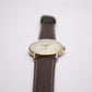 [Serviced] 1960s Bulova Mechanical 'Baby Calatrava' Cream White Dial Men's Wrist-Watch
