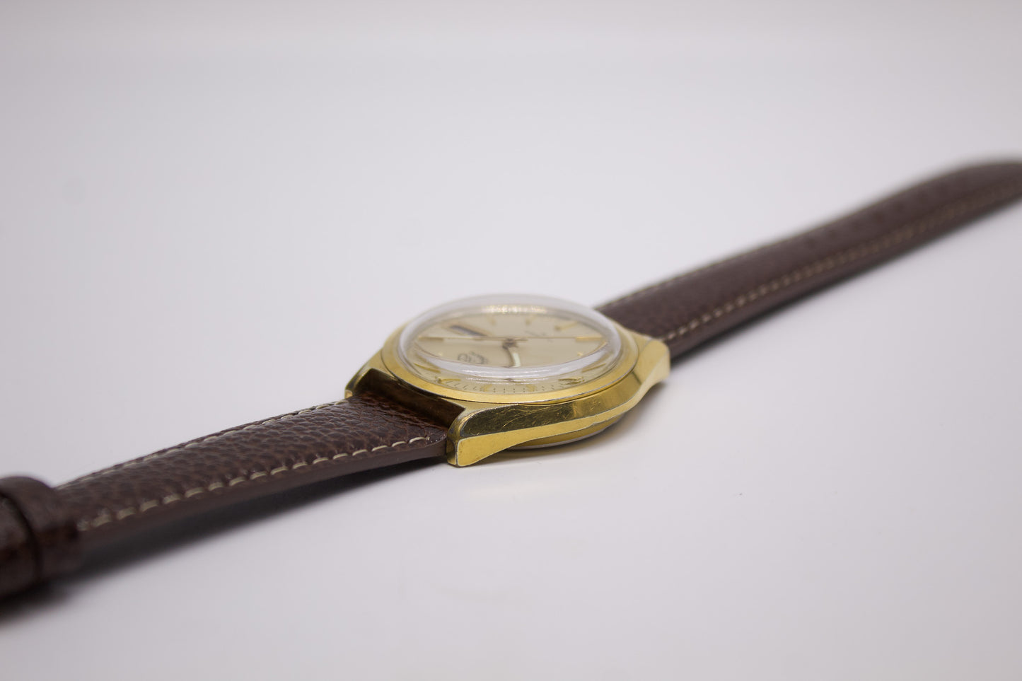 [Serviced] 1974 Seiko Automatic Golden Linen Dial Men's Wrist-Watch