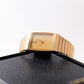 [Near Mint] 1988 Seiko Quartz Golden Tank Men's Wrist-Watch W/Box