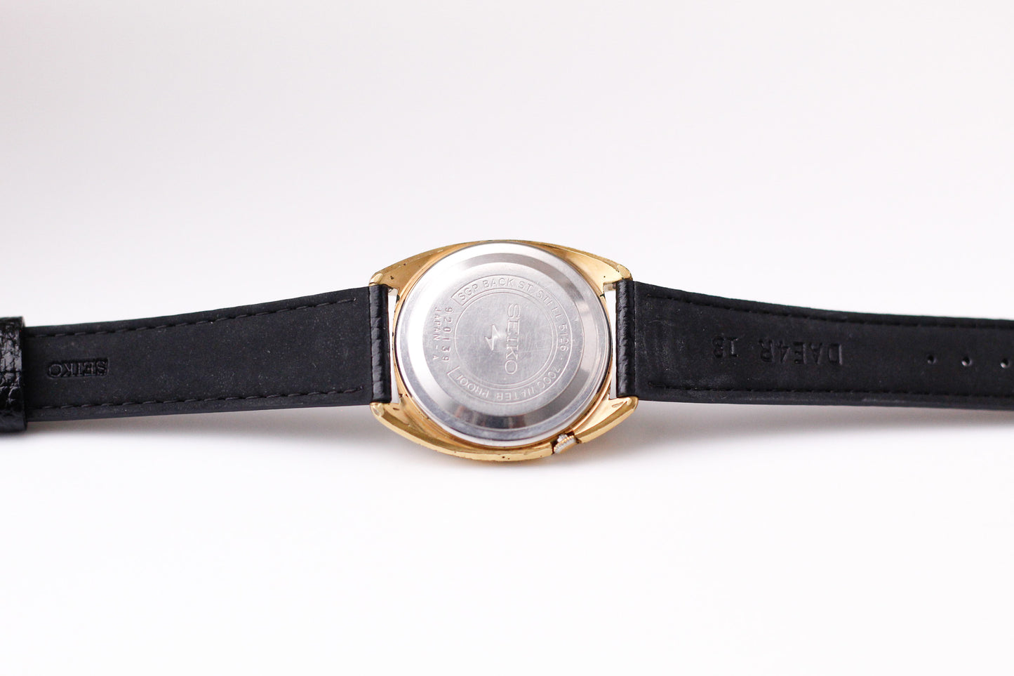 [Serviced] 1969 Seiko 5 Automatic Charcoal Sunburst Dial Men's Wrist-Watch