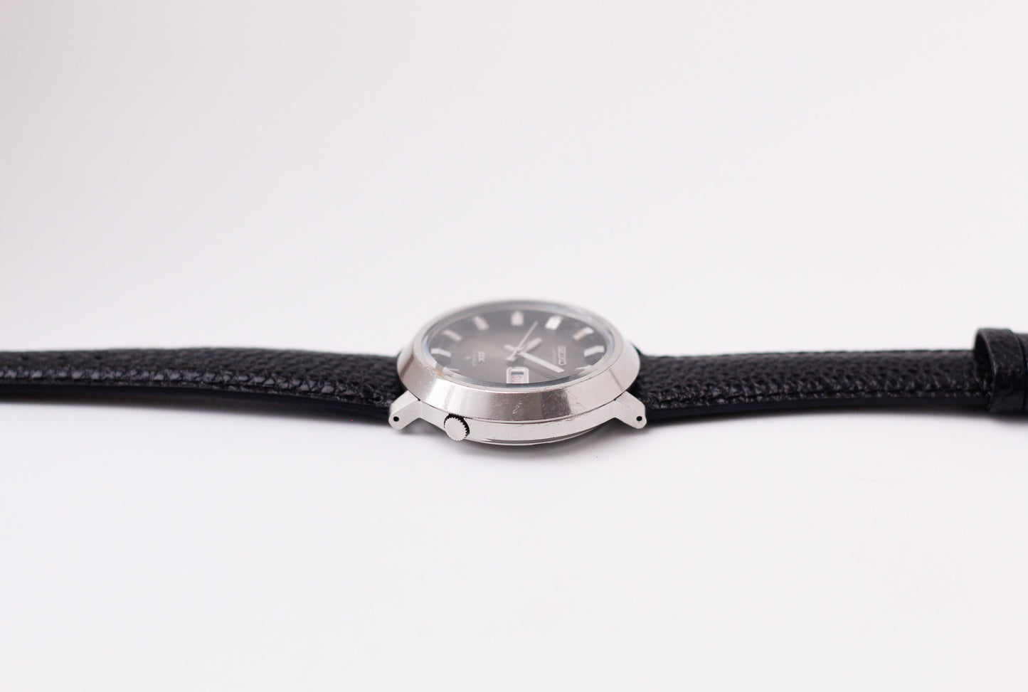 [Serviced] 1974 Seiko Deluxe Automatic 'Snake Eye' Dial Men's Wrist-Watch