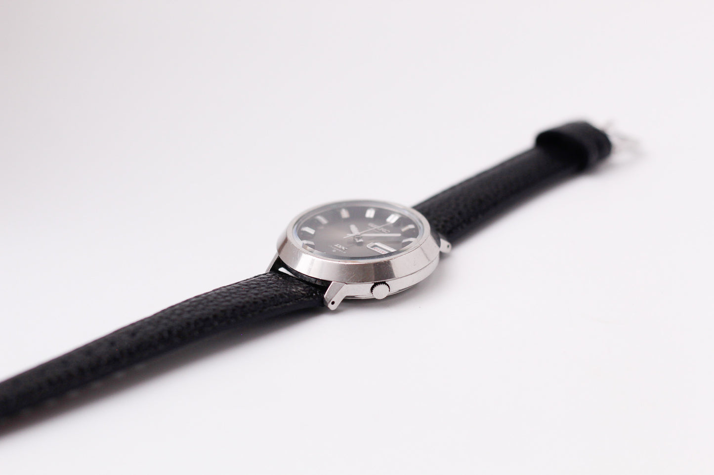[Serviced] 1974 Seiko Deluxe Automatic 'Snake Eye' Dial Men's Wrist-Watch
